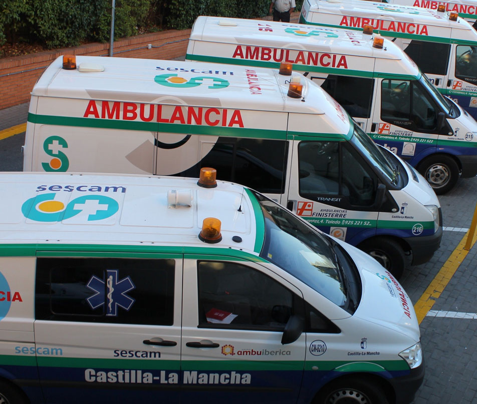 Seguimiento desigual de la huelga de ambulancias