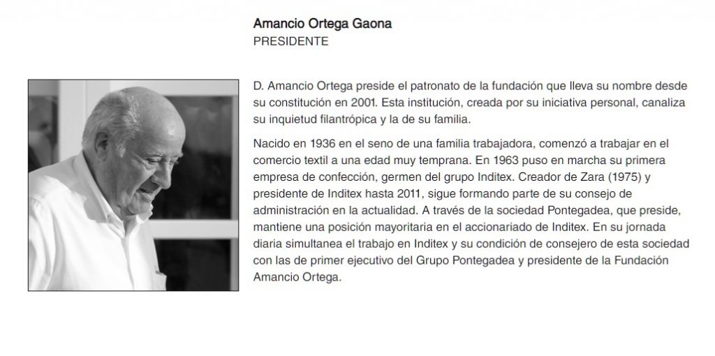 médicos Amancio Ortega