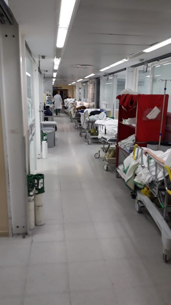 Hospital Virgen Salud Toledo colapso 2021