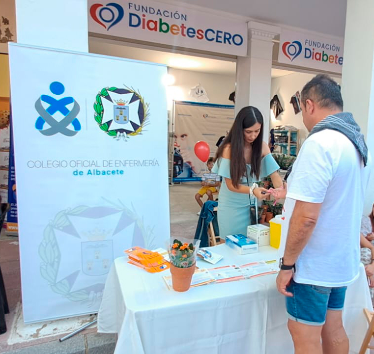 Sensibilizan sobre diabetes en la Feria de Albacete