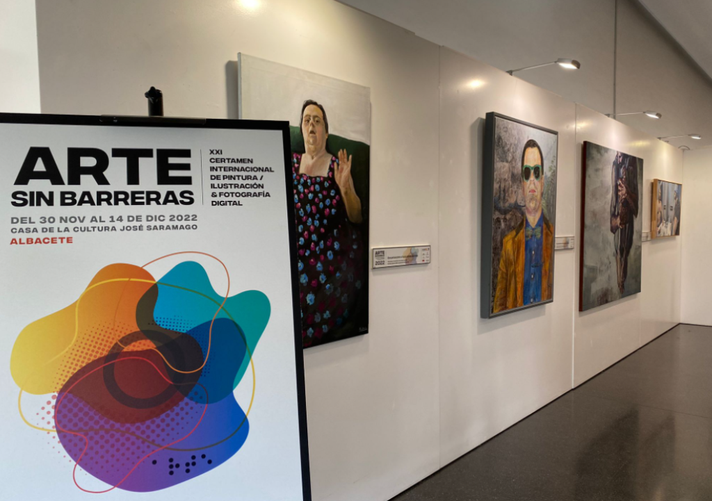 La Casa de la Cultura José Saramago de Albacete acoge hasta el 14 de diciembre la exposición ‘Arte sin Barreras’