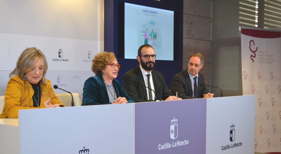Castilla-La Mancha ha dado a conocer la guía para personas con trastorno mental grave en presencia de los representantes farmacéuticos.